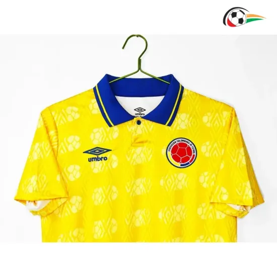 Camisa Retrô Titular Colombia 1994 Amarelo