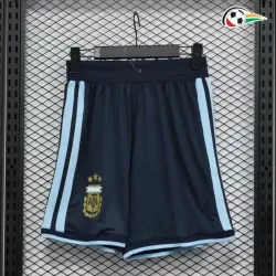 Shorts de Futebol Titular Versão Jogador Argentina 2026 Azul Marinho
