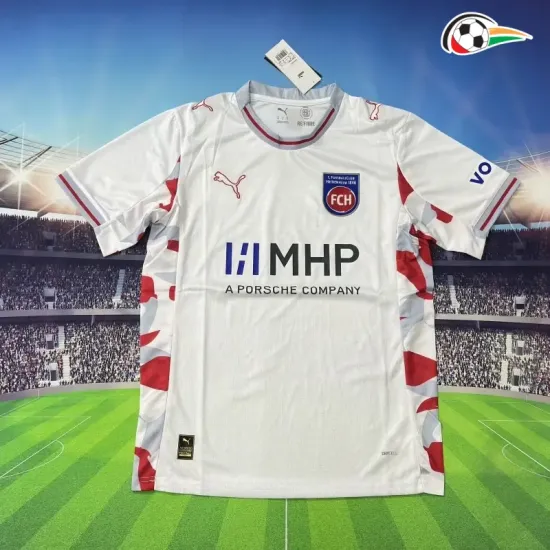 Camisa Alternativa FC Heidenheim 2025/2026 Branco