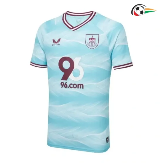 Camisa Reserva Burnley FC 2025/2026 Azul Claro