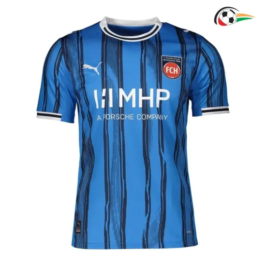 Camisa Reserva FC Heidenheim 2025/2026 Azul