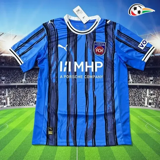 Camisa Reserva FC Heidenheim 2025/2026 Azul