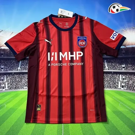 Camisa Titular FC Heidenheim 2025/2026 Vermelho