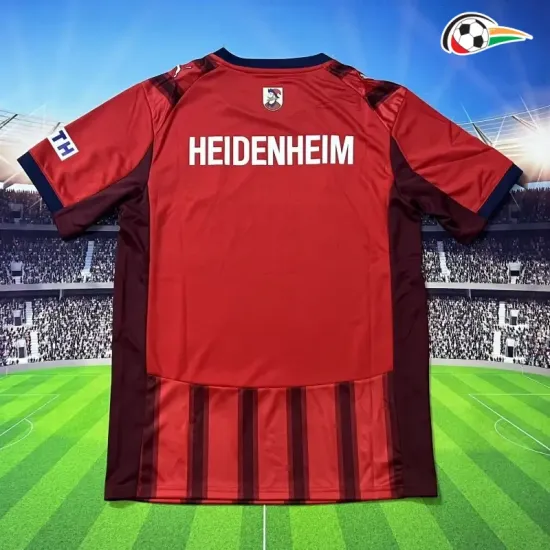 Camisa Titular FC Heidenheim 2025/2026 Vermelho