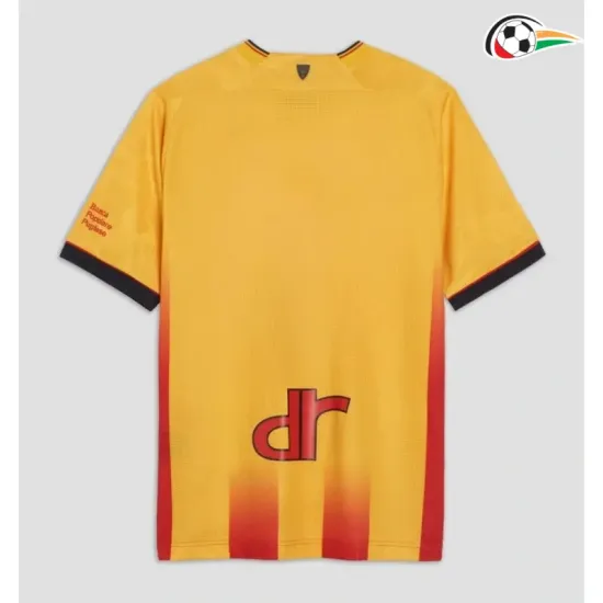 Camisa Titular US Lecce 2025/2026 Amarelo/Vermelho