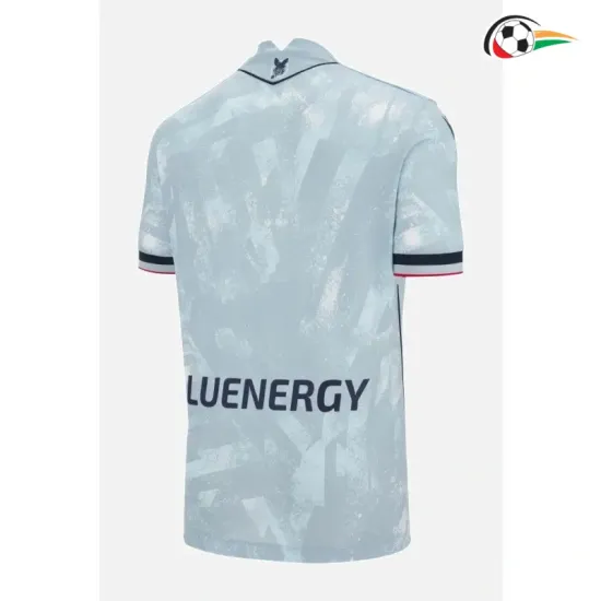 Camisa Reserva Udinese Calcio 2025/2026 Azul Céu