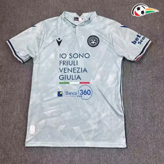 Camisa Reserva Udinese Calcio 2025/2026 Azul Céu