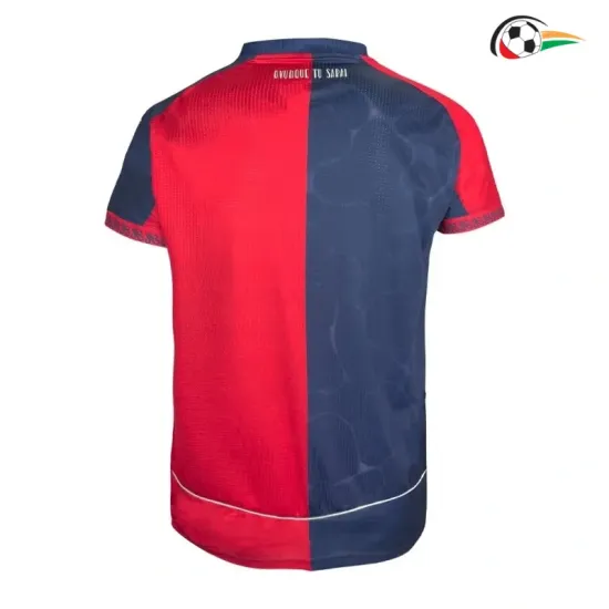 Camisa Titular Cagliari Calcio 2025/2026 Vermelho/Azul
