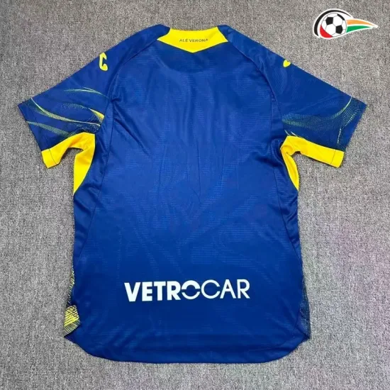 Camisa Titular Hellas Verona 2025/2026 Azul Marinho
