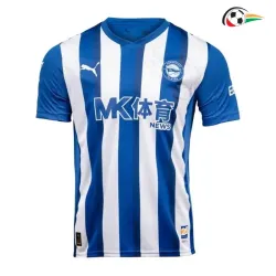 Camisa Titular Alavés 2025/2026 Azul/Branco com Patch da La Liga