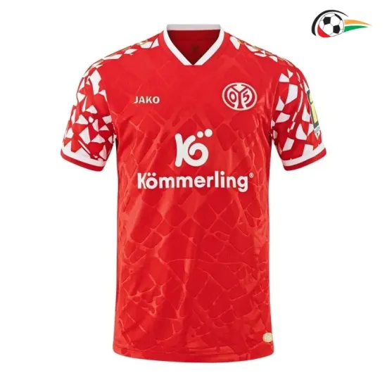 Camisa Titular Mainz 05 2025/2026 Vermelho
