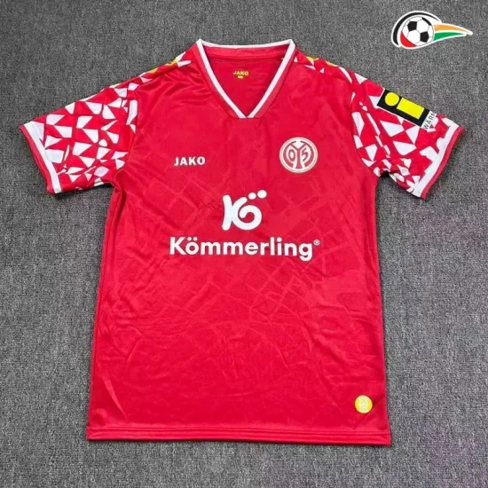 Camisa Titular Mainz 05 2025/2026 Vermelho