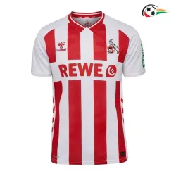 Camisa Titular FC Köln 2025/2026 Vermelho/Branco