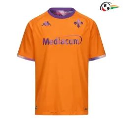 Camisa 4 Fiorentina 2025/2026 Laranja/Roxo