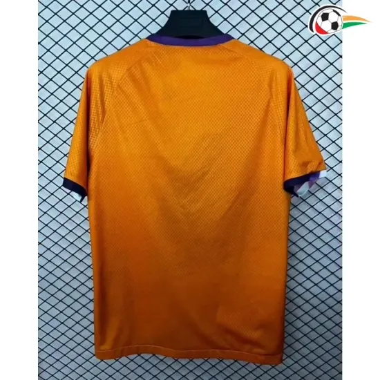 Camisa 4 Fiorentina 2025/2026 Laranja/Roxo