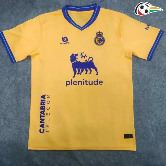 Camisa Alternativa Racing de Santander 2025/2026 Dourado