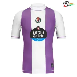 Camisa Real Valladolid 2025/2026 Edição Especial Roxo/Branco com Patch da La Liga
