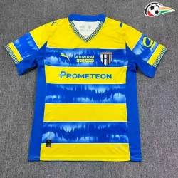 Camisa Reserva Parma Calcio 2025/2026 Azul/Amarelo com publicidade