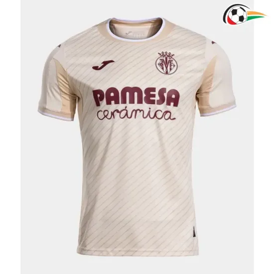 Camisa Reserva Villarreal 2025/2026 Off White