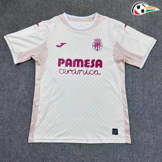 Camisa Reserva Villarreal 2025/2026 Off White