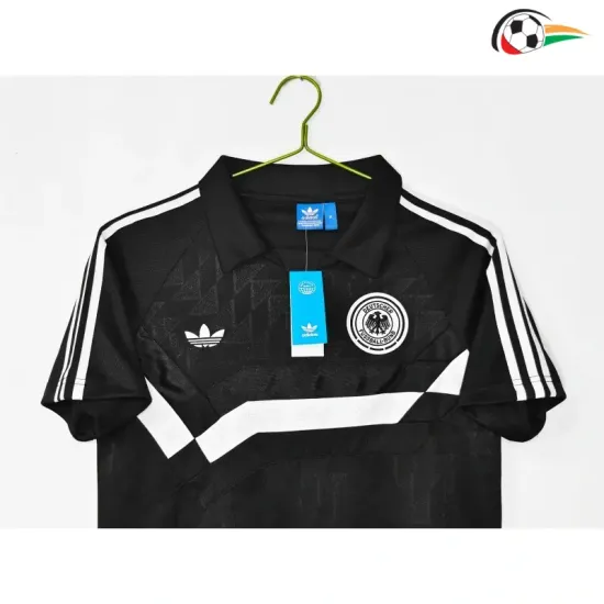 Camisa Retrô Reserva Alemanha 1988/90 Preto