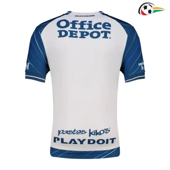 Camisa Titular Pachuca 2025/2026 Branco/Azul