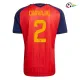 Camisa Titular Carvajal 2 España 2026 Vermelho/Azul