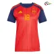 Camisa Titular Feminina Zubimendi 18 España 2026 Vermelho/Azul