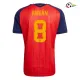 Camisa Titular Fabián 8 España 2026 Vermelho/Azul
