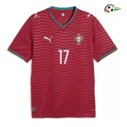 Camisa Titular Rafa Leão 17 Portugal 2026 Vermelho