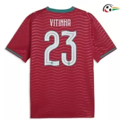Camisa Titular Vitinha 23 Portugal 2026 Vermelho