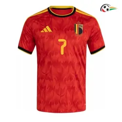 Camisa Titular De Bruyne 7 Bélgica 2026 Vermelho