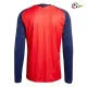 Camisa Titular España 2026 Vermelho/Azul Manga Longa