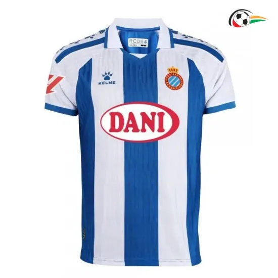 Camisa Titular Espanyol 2025/2026 com Patch da La Liga