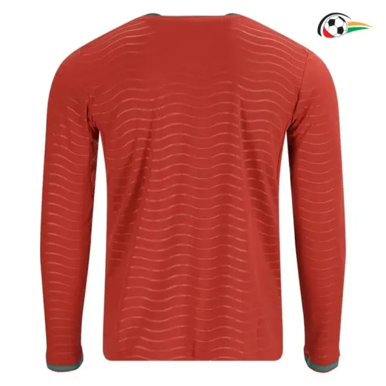Camisa Titular Portugal 2026 Vermelho Manga Longa