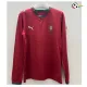 Camisa Titular Portugal 2026 Vermelho Manga Longa