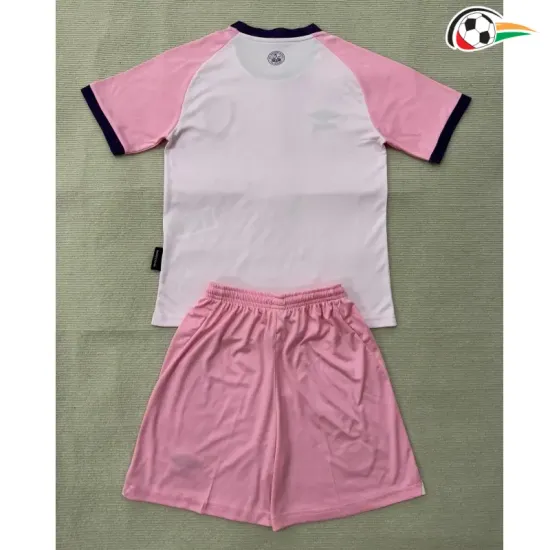 Camisa Alternativa Infantil AFC Bournemouth 2025/2026 Rosa