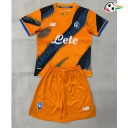 Camisa Alternativa Infantil Atalanta BC 2025/2026 Laranja/Azul