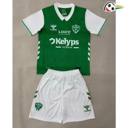 Camisa Titular Infantil Saint-Étienne 2025/2026 Verde