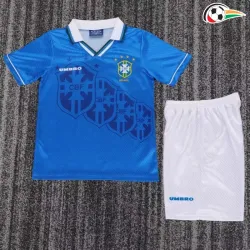 Camisa Retrô Reserva Infantil Brasil 1996 Azul