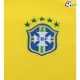 Camisa Retrô Titular Infantil Brasil 2014 Amarelo