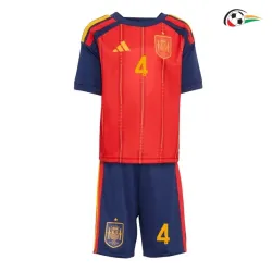 Camisa Titular Infantil Cubarsí 4 España 2026 Vermelho/Azul