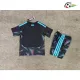 Camisa de Goleiro Titular Infantil Argentina Copa do Mundo 2026 Preto