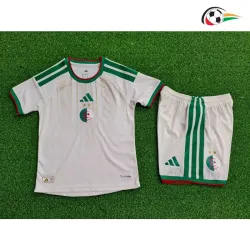 Camisa Titular Versão Jogador Infantil Argelia Copa do Mundo 2026 Branco