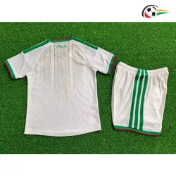 Camisa Titular Versão Jogador Infantil Argelia Copa do Mundo 2026 Branco