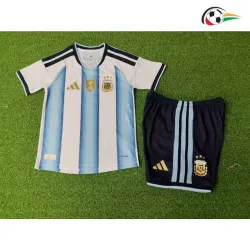 Camisa Titular Versão Jogador Infantil Argentina Copa do Mundo 2026 Azul/Branco