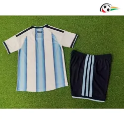 Camisa Titular Versão Jogador Infantil Argentina Copa do Mundo 2026 Azul/Branco