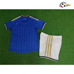 Camisa Titular Versão Jogador Infantil Italia Copa do Mundo 2026 Azul