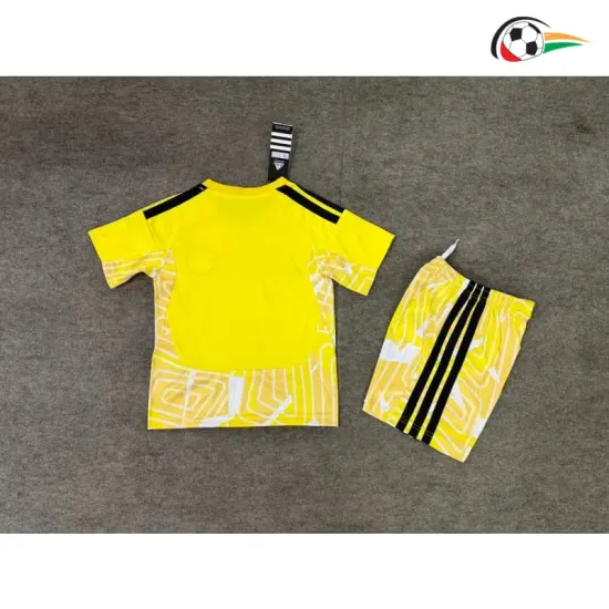 Camisa de Goleiro Titular Infantil Escocia Copa do Mundo 2026 Amarelo