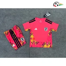 Camisa de Goleiro Titular Infantil Japón Copa do Mundo 2026 Vermelho